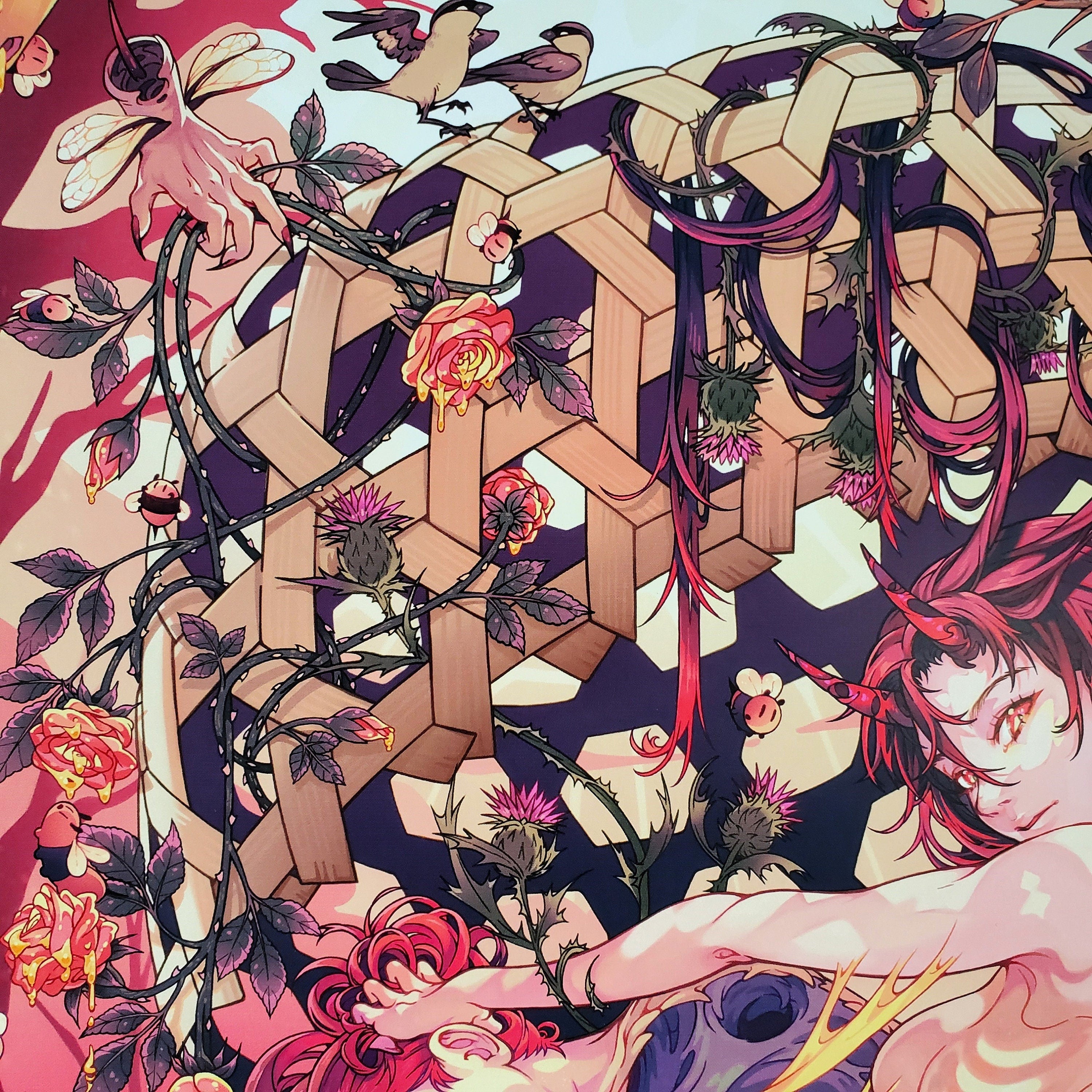 SUIT OF THORNS Art Print