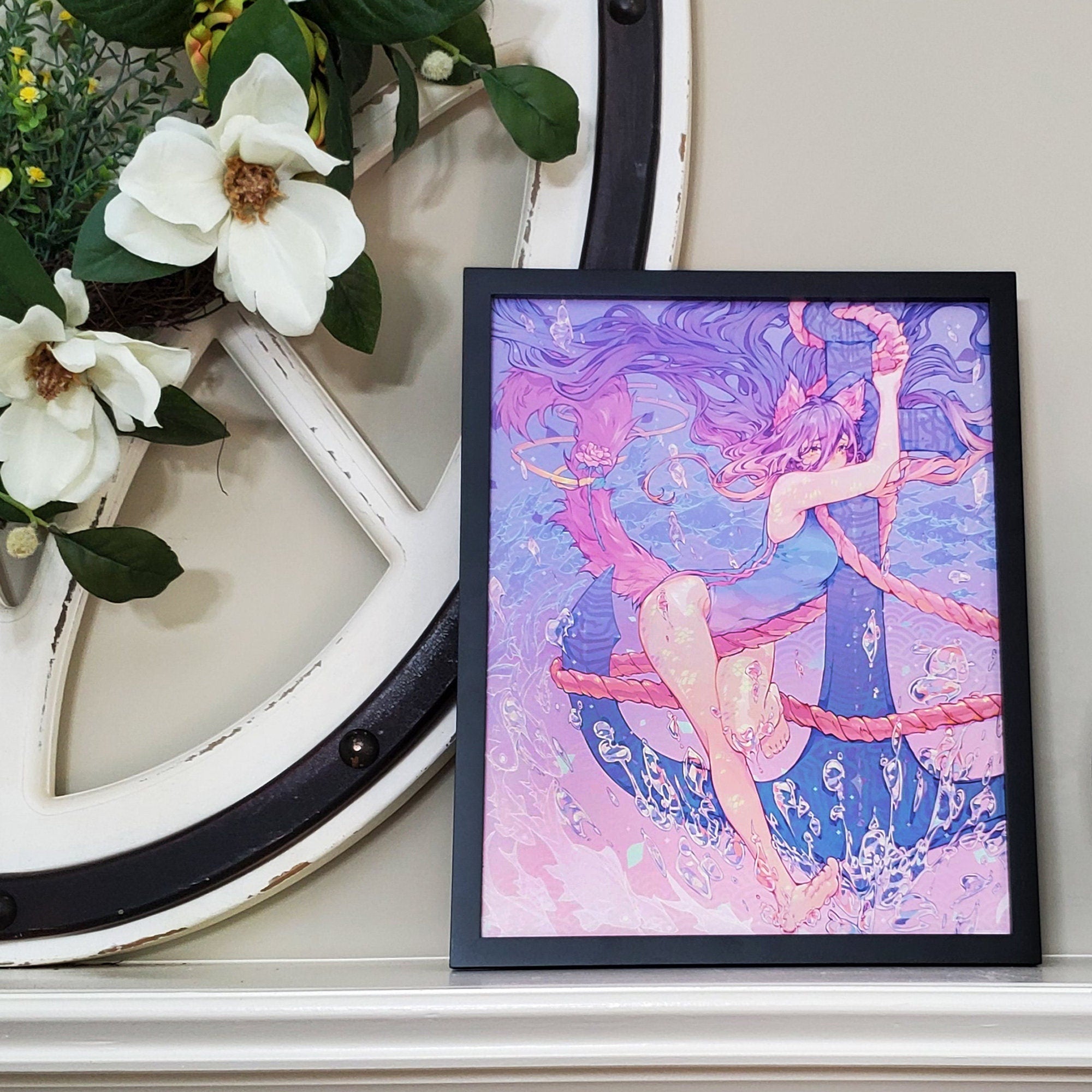 SINK OR SWIM Art Print