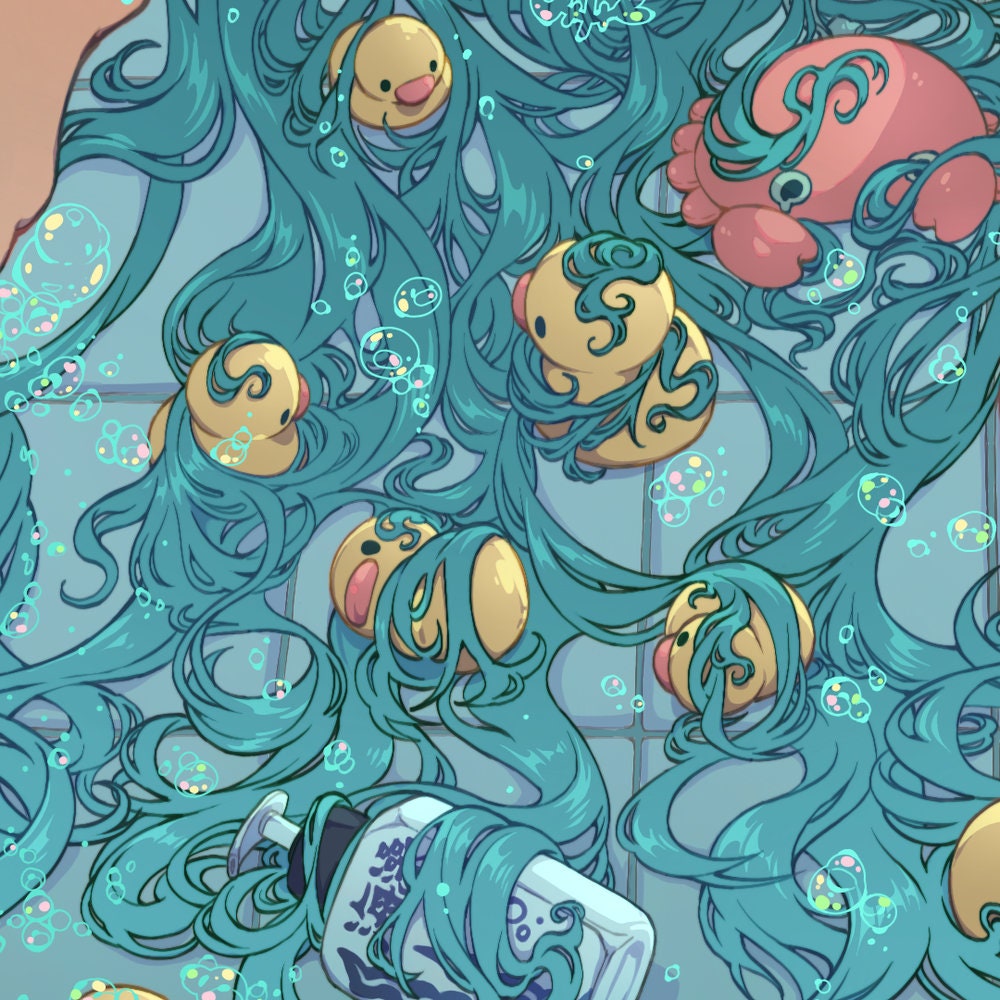 SEA DIPPER Art Print