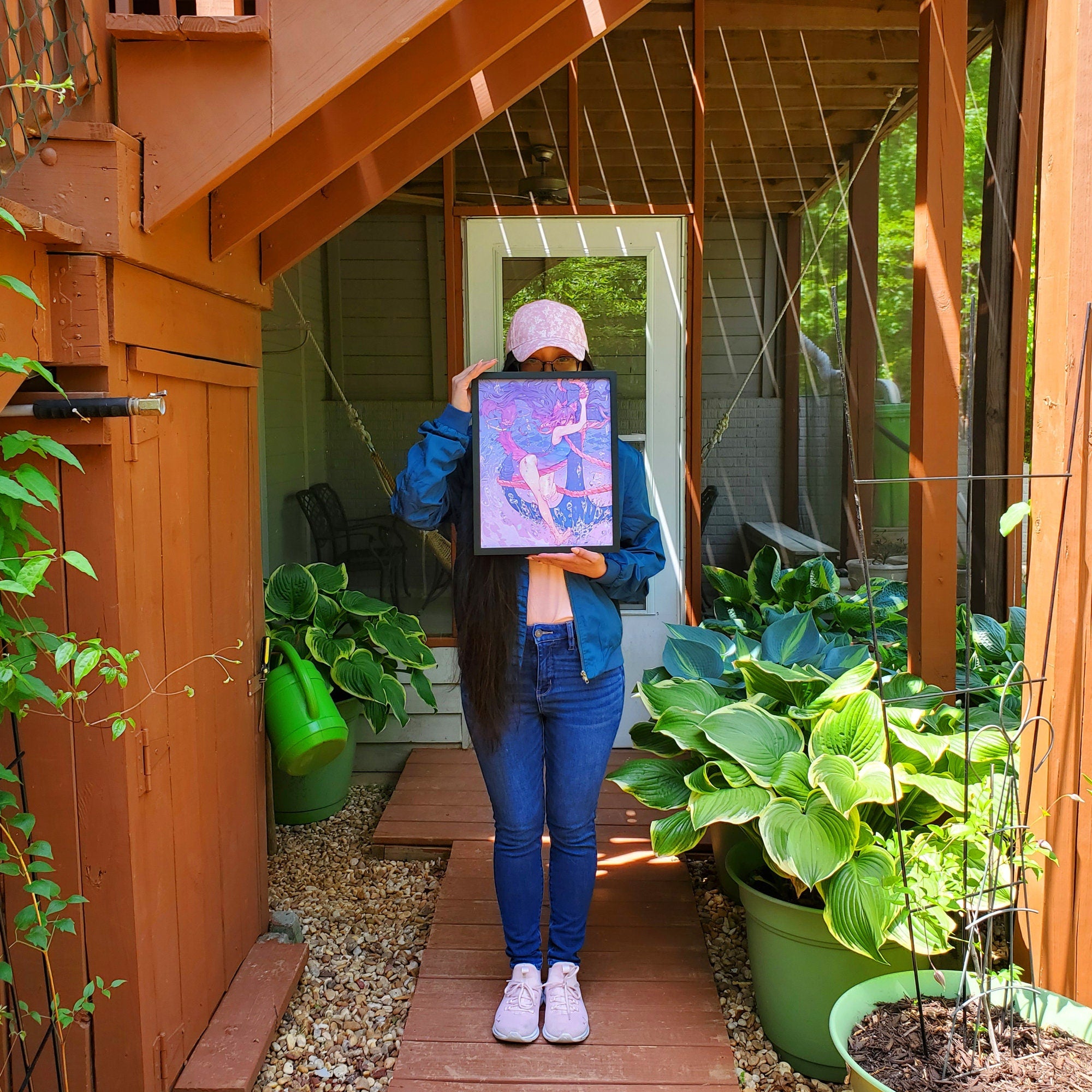 SINK OR SWIM Art Print