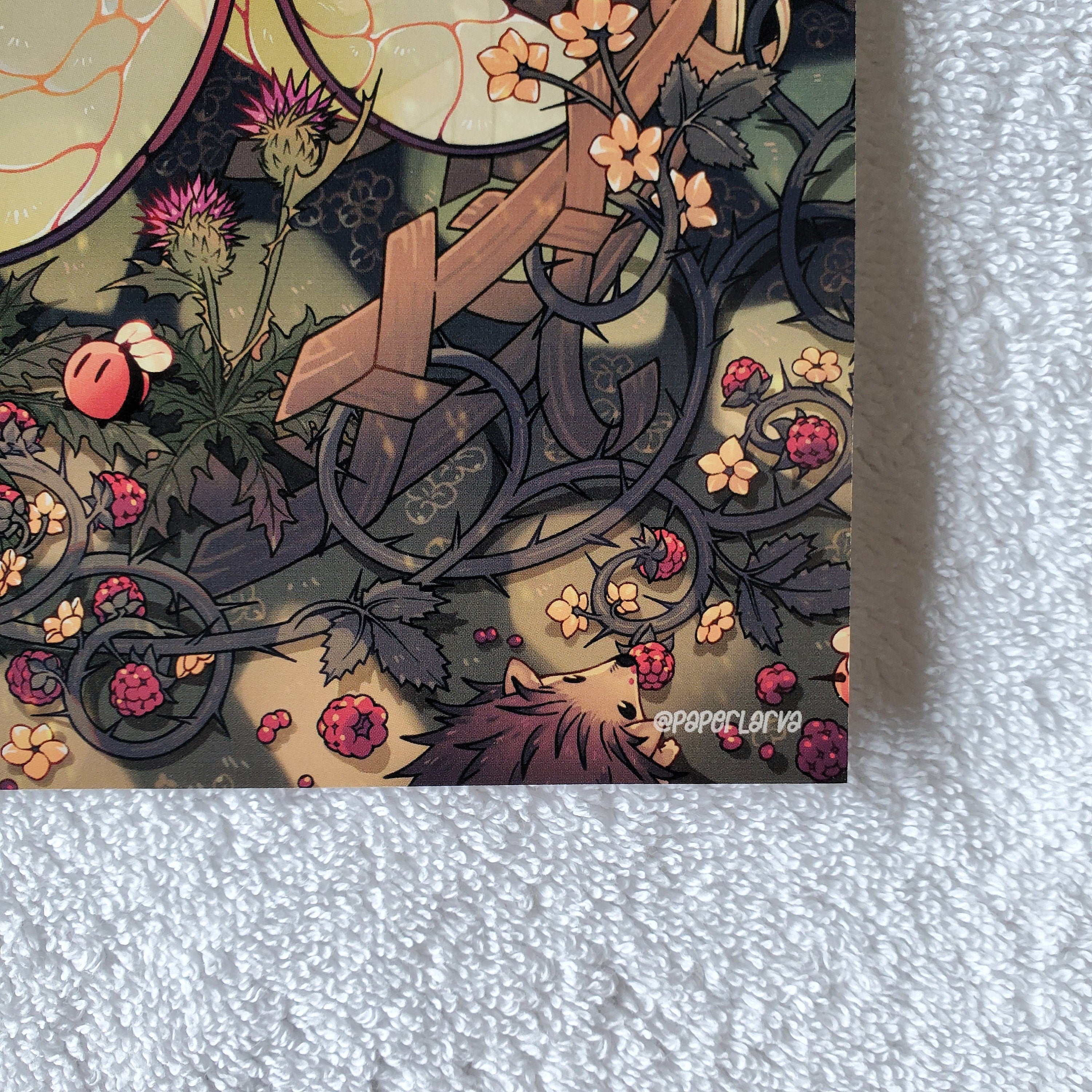 SUIT OF THORNS Art Print