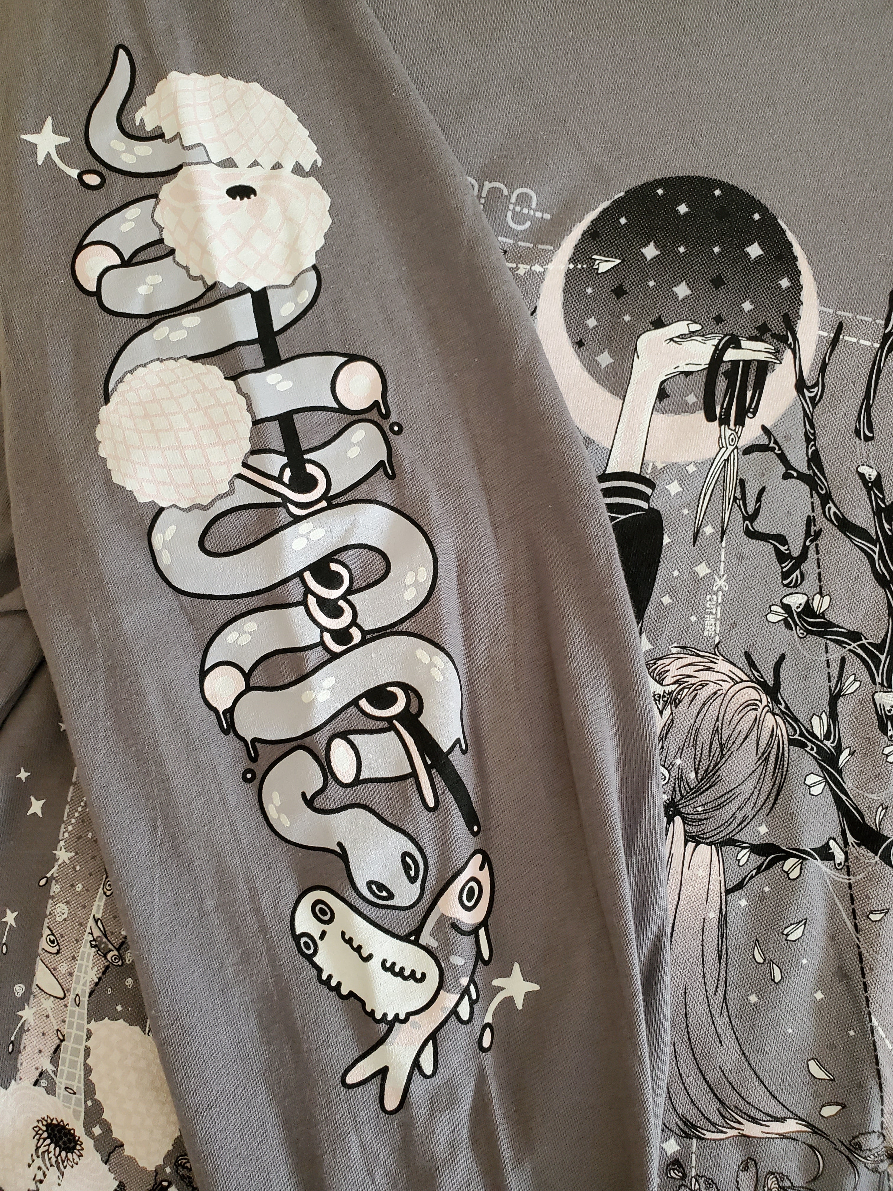 CUT HERE Long Sleeve Tee ALT COLOR