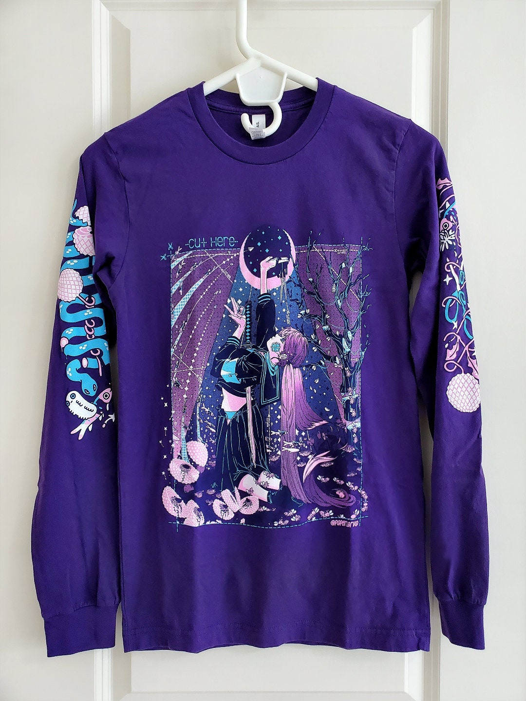 CUT HERE Long Sleeve Tee