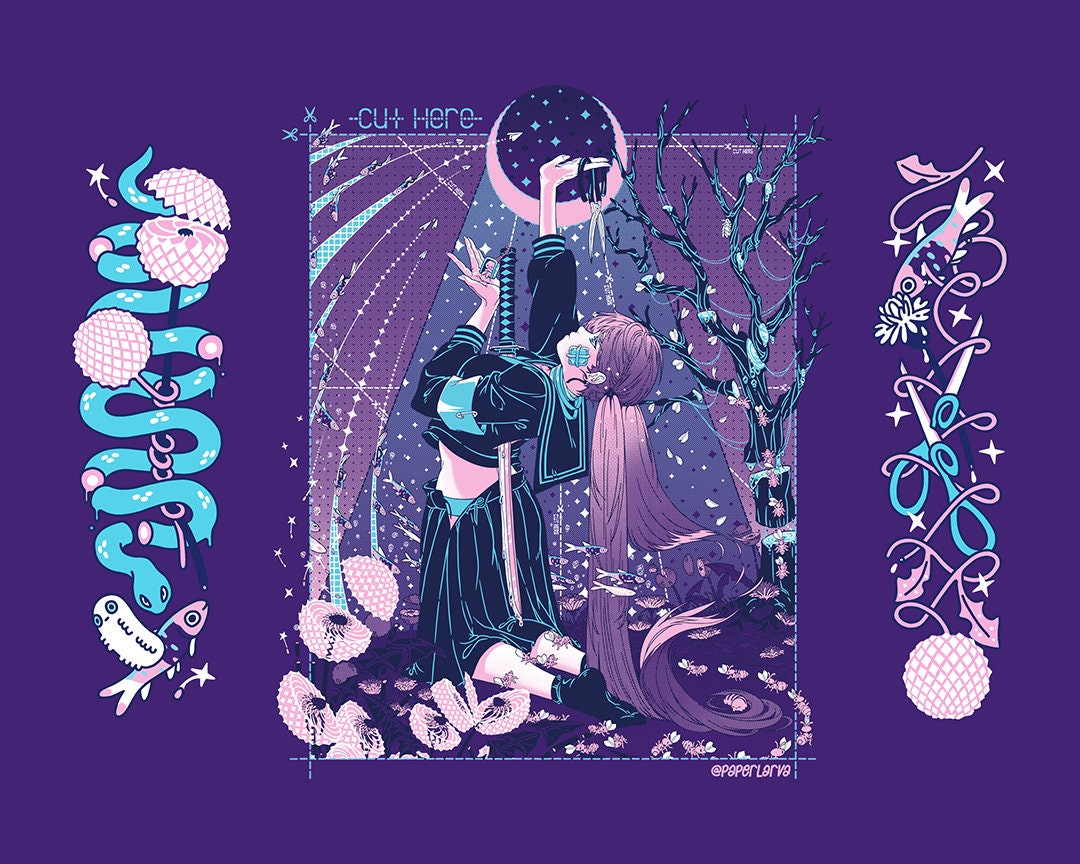 CUT HERE Long Sleeve Tee