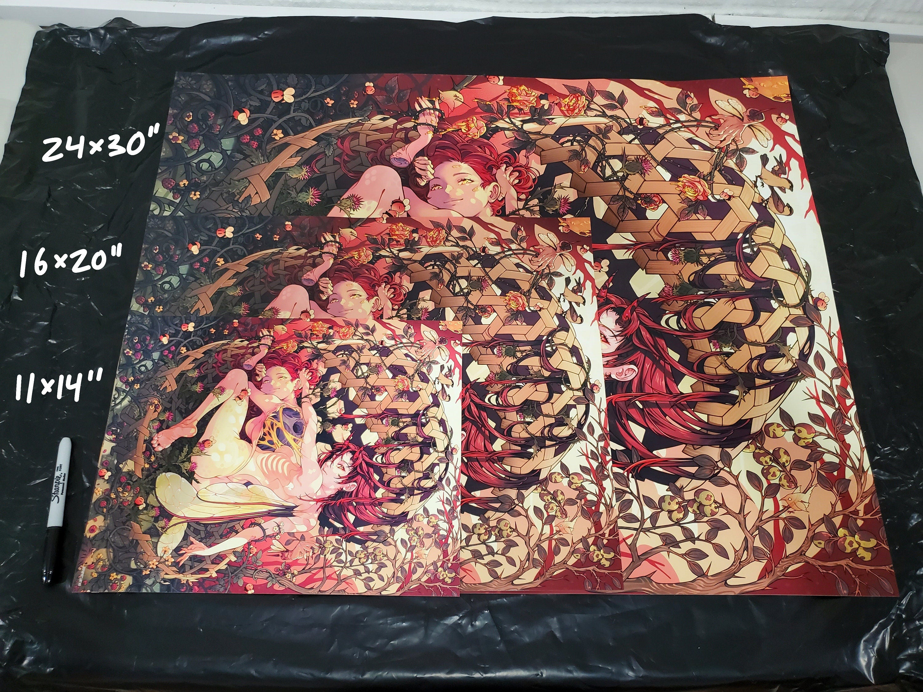 SUIT OF THORNS Art Print