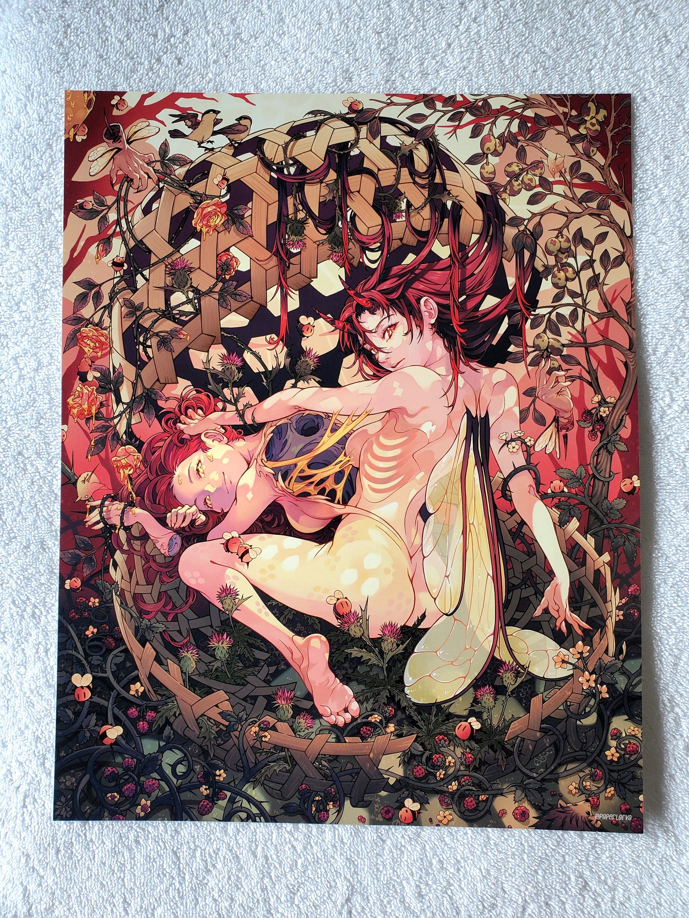 SUIT OF THORNS Art Print