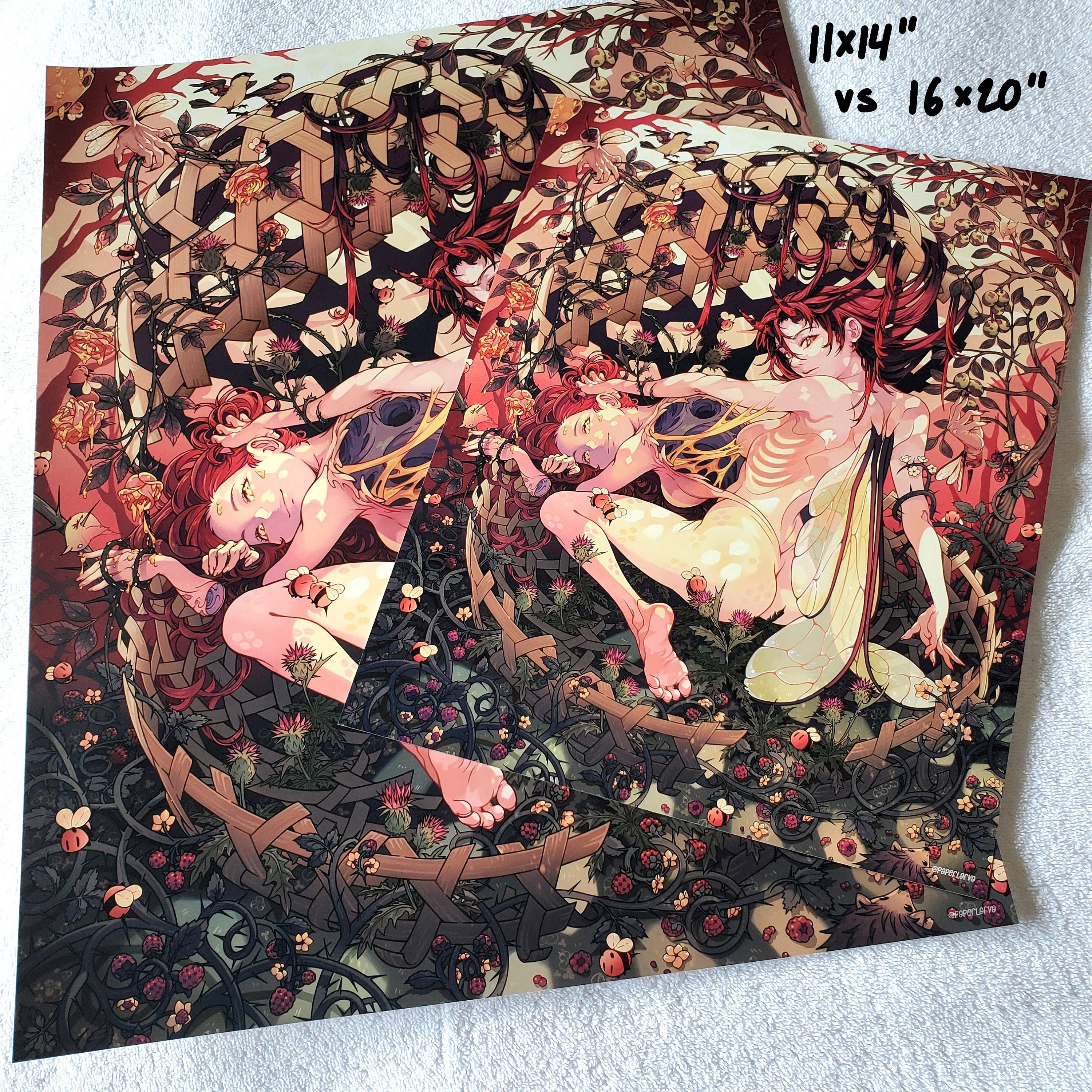 SUIT OF THORNS Art Print