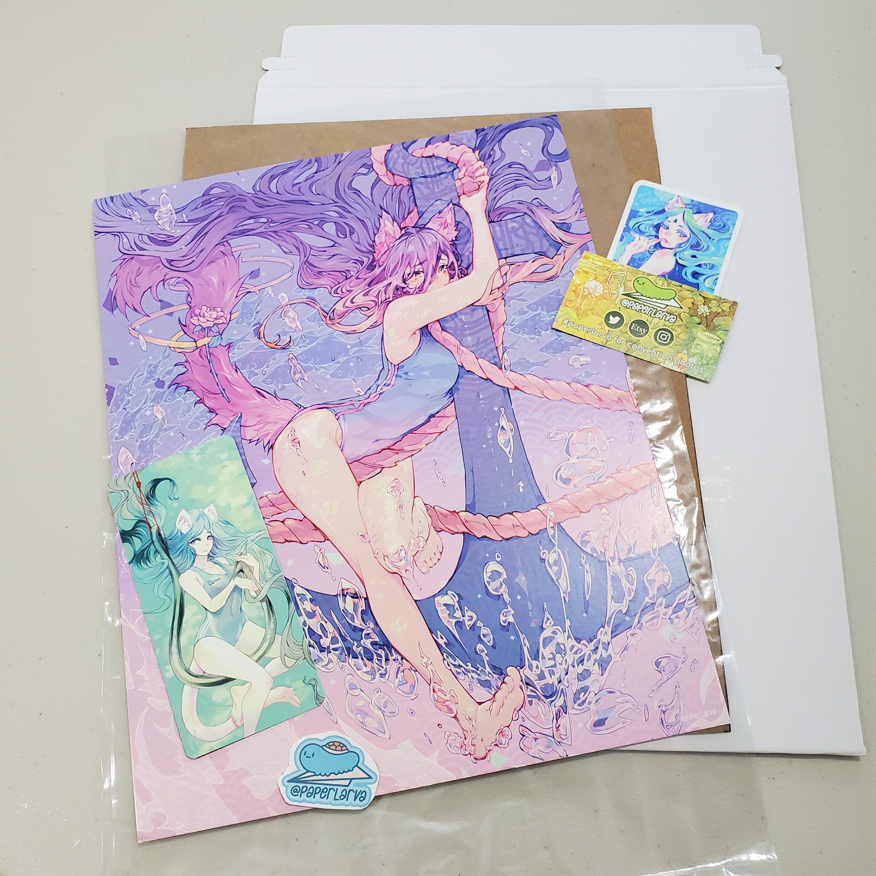 SINK OR SWIM Art Print