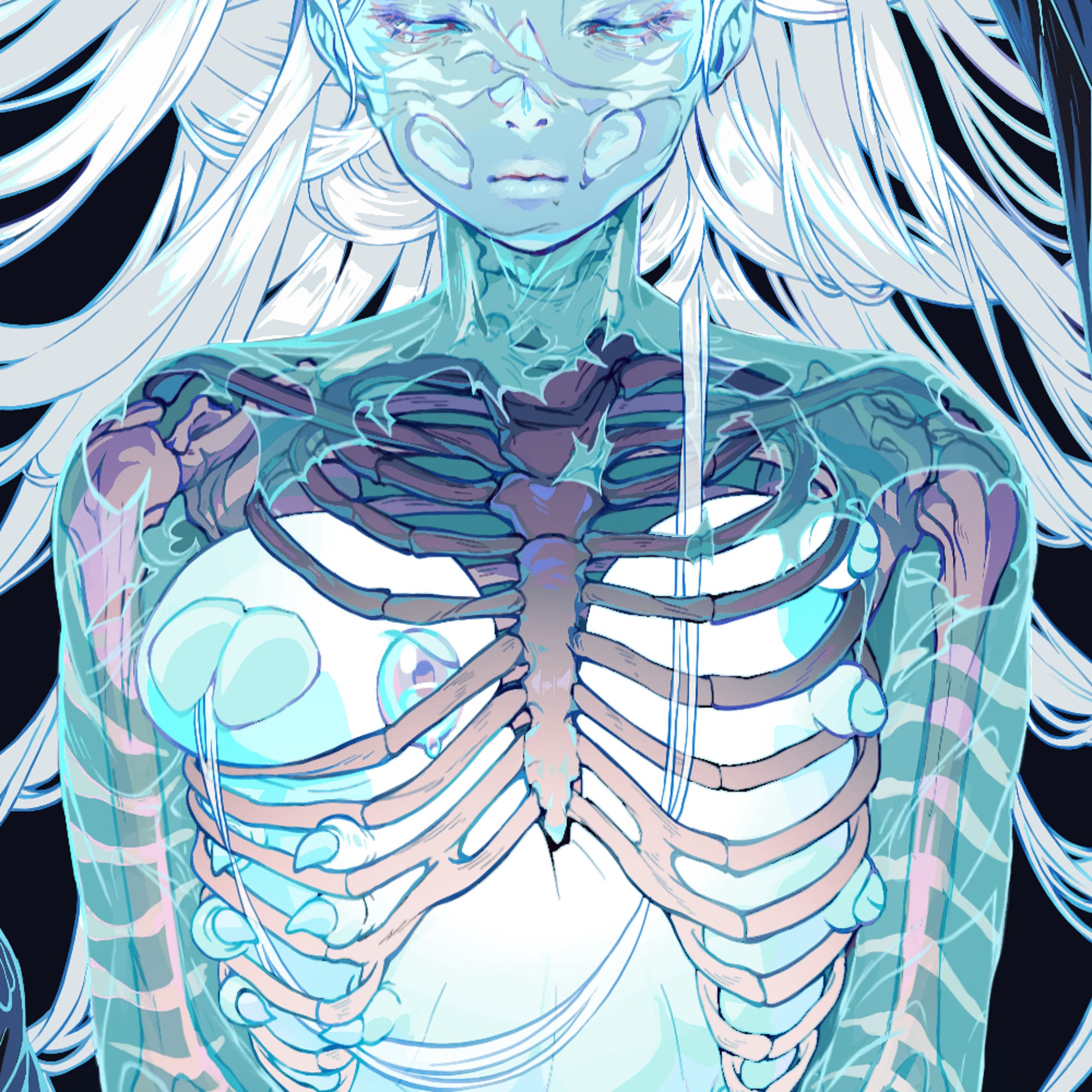 PAPER LARVA Art Print