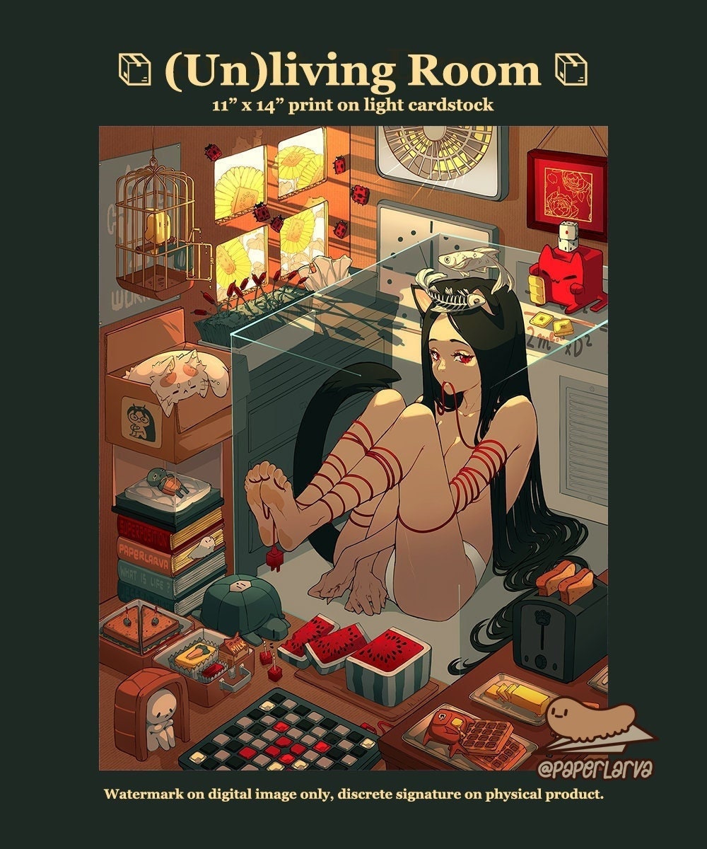 Un)LIVING ROOM Art Print