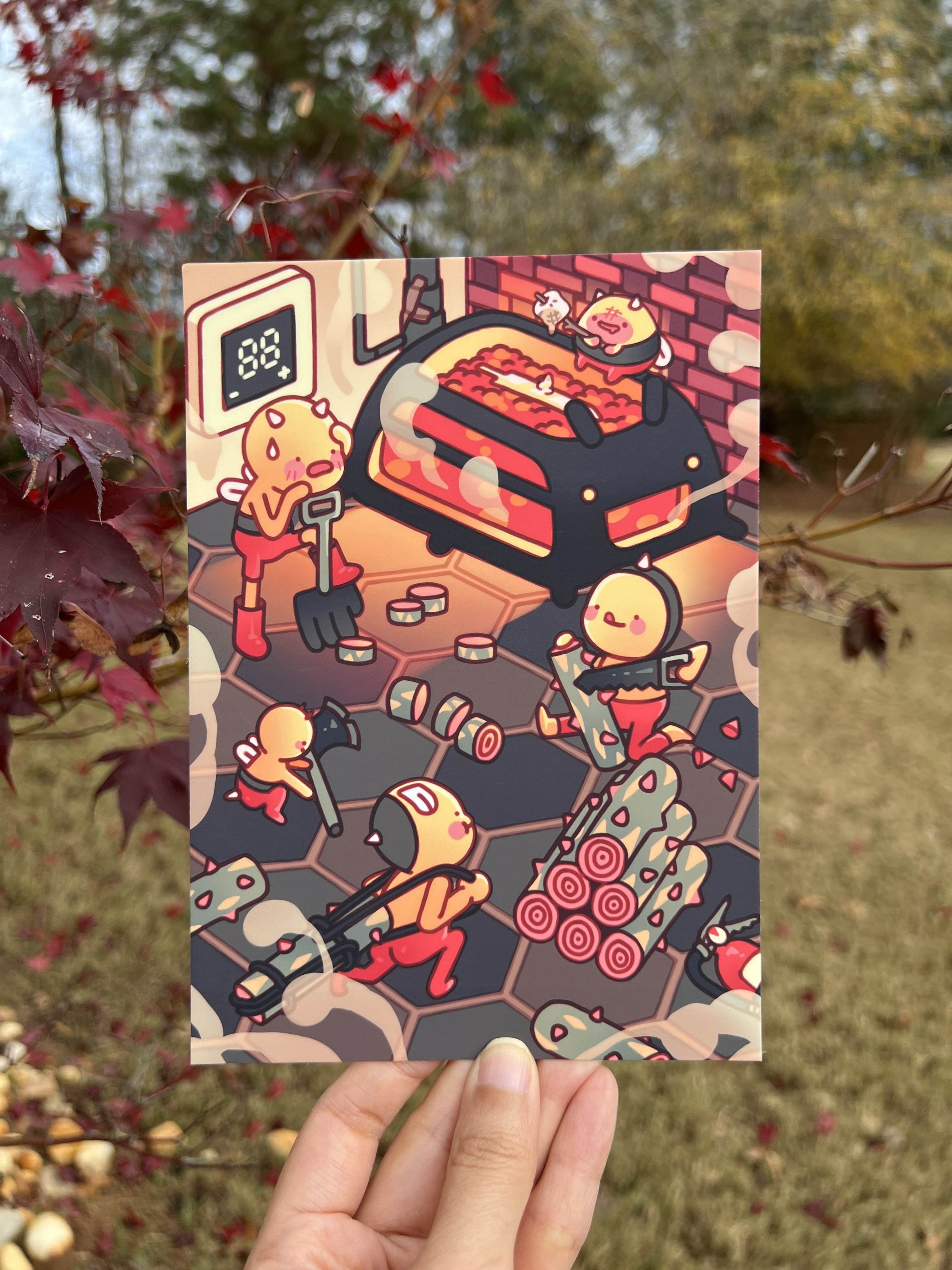 SUIT OF THORNS Art Postcard Set