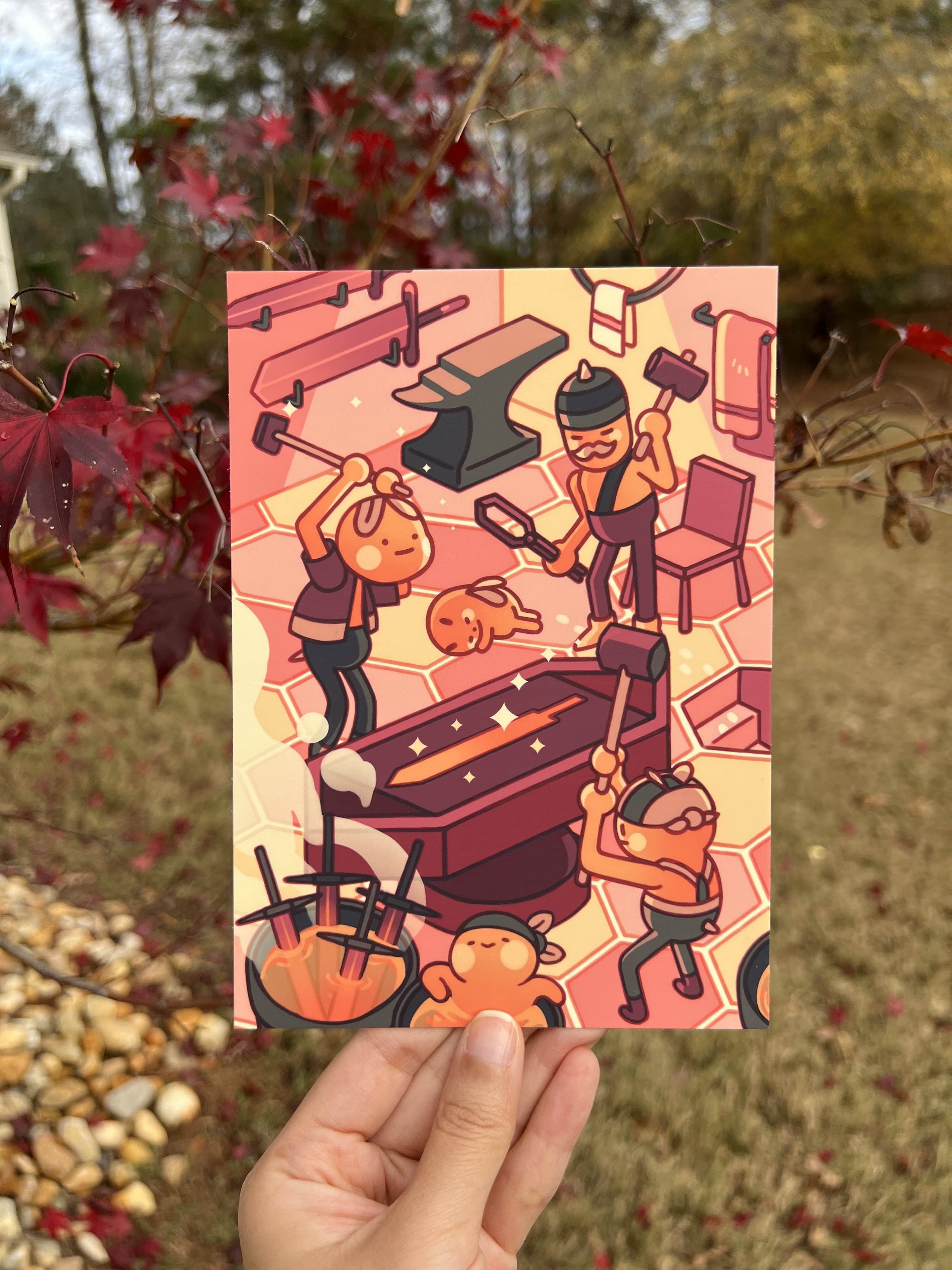 SUIT OF THORNS Art Postcard Set