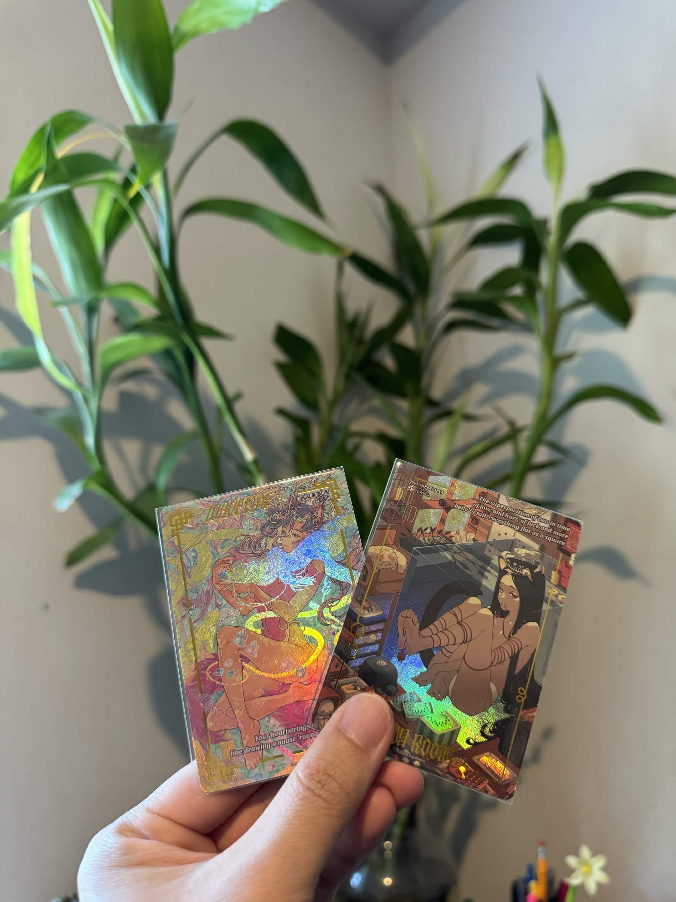 Series One. First Edition. PAPERLARVA COLLECTIBLE ART CARDS.