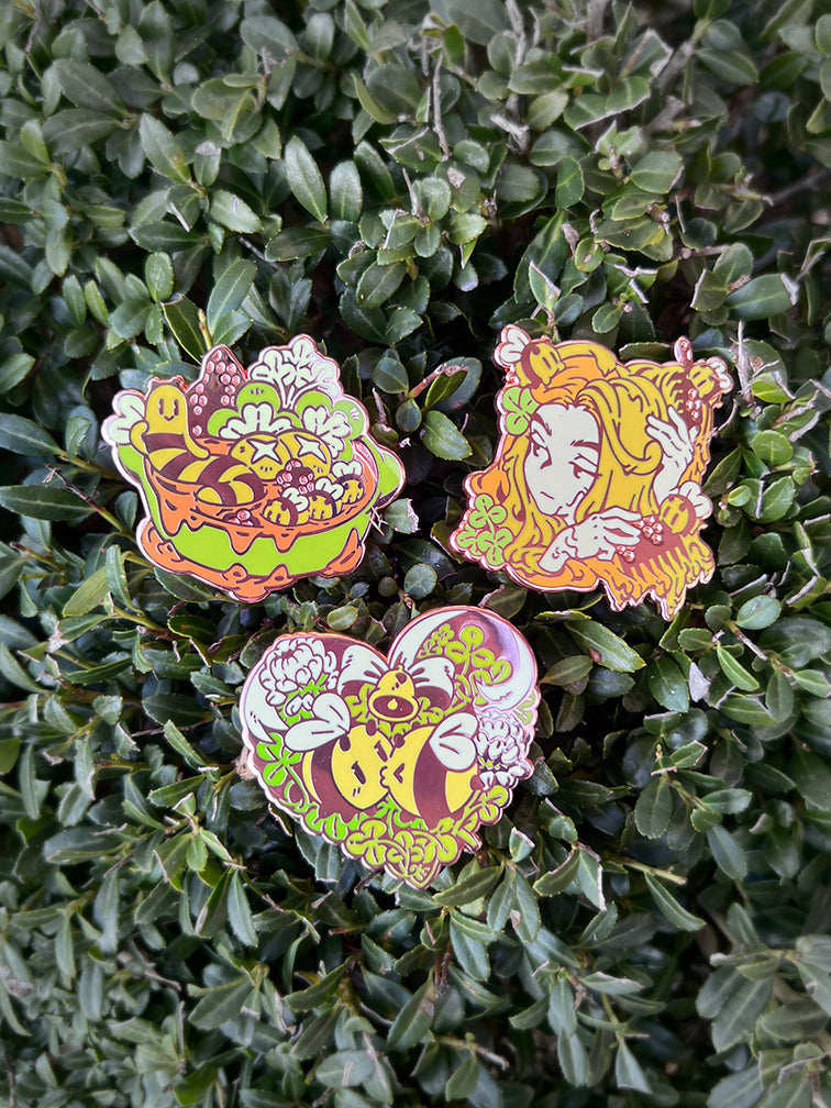 SWEET DREAMS Enamel Pin Set