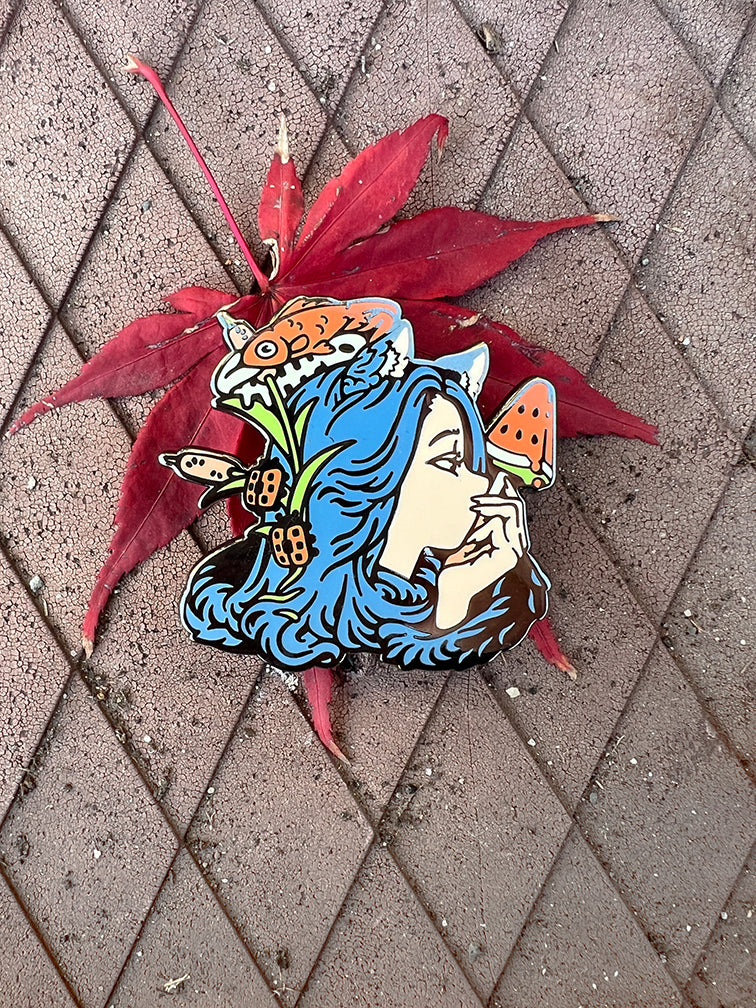 Un)LIVING ROOM Enamel Pin Set