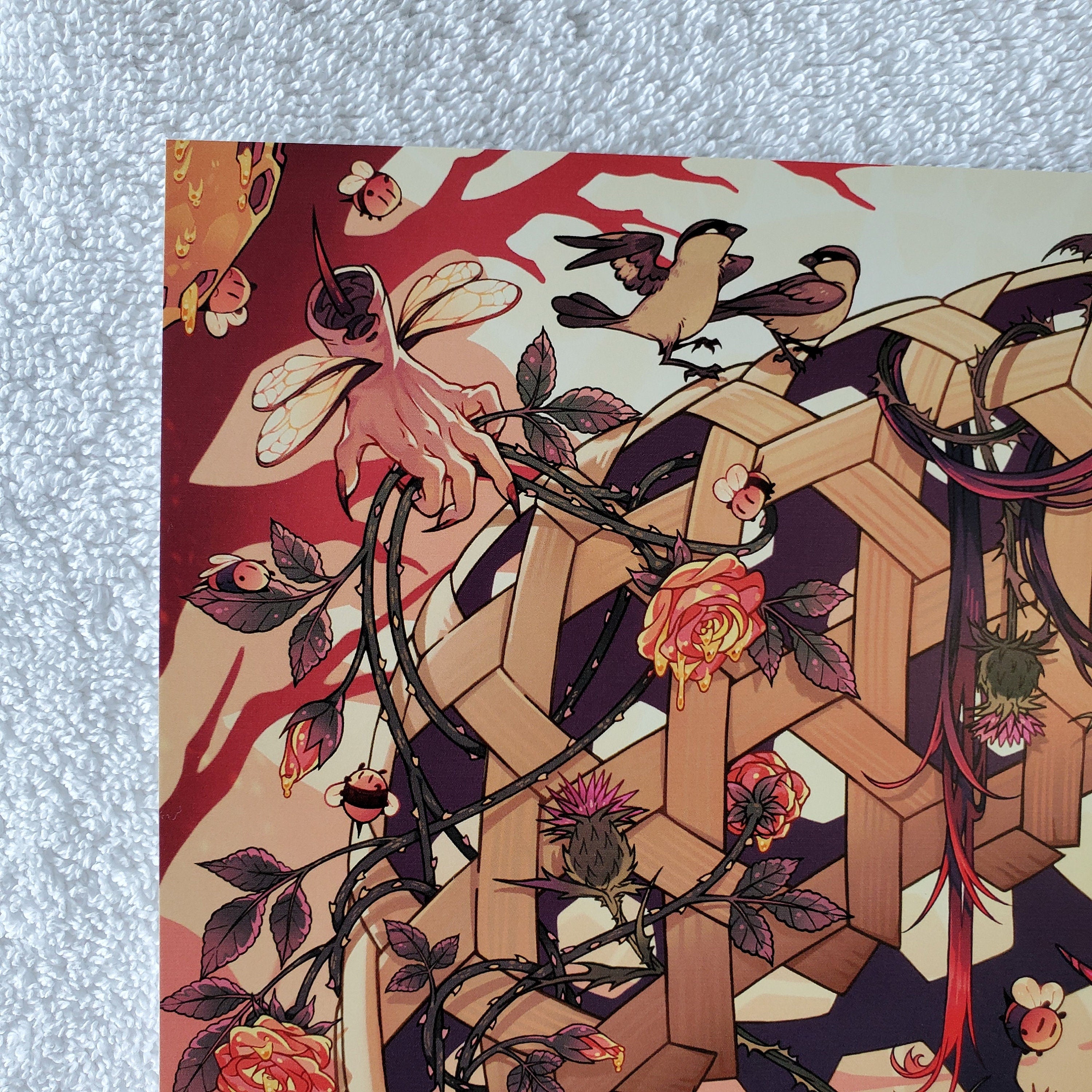 SUIT OF THORNS Art Print