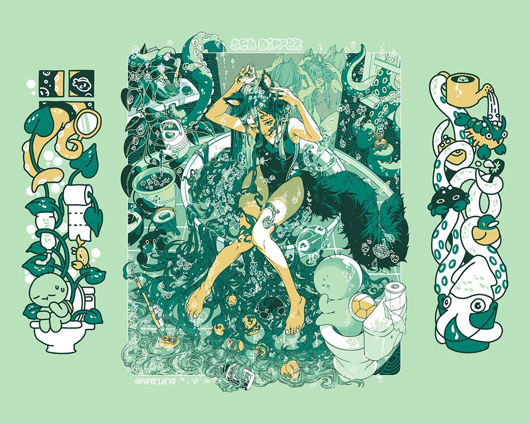 SEA DIPPER Long Sleeve Tee