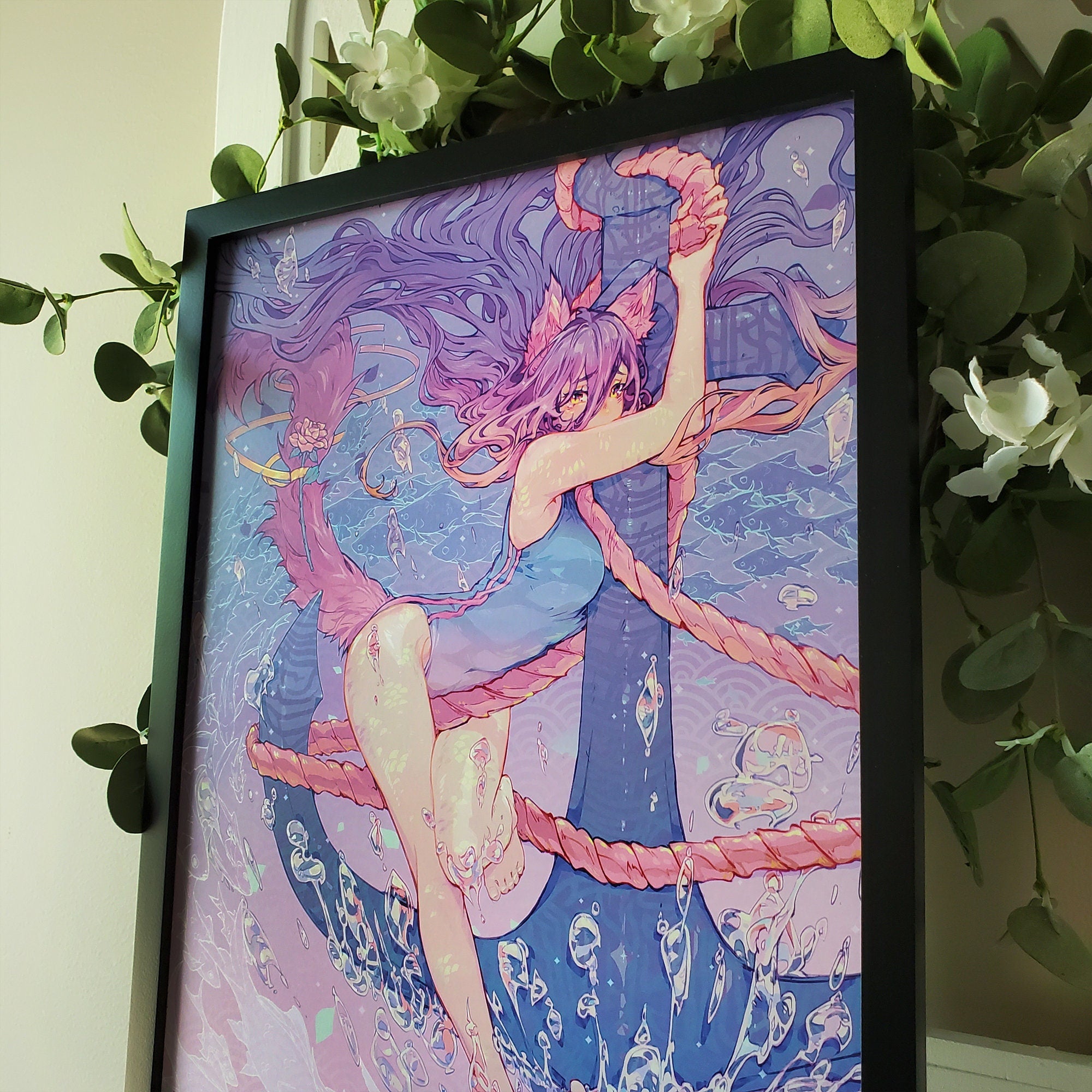 SINK OR SWIM Art Print