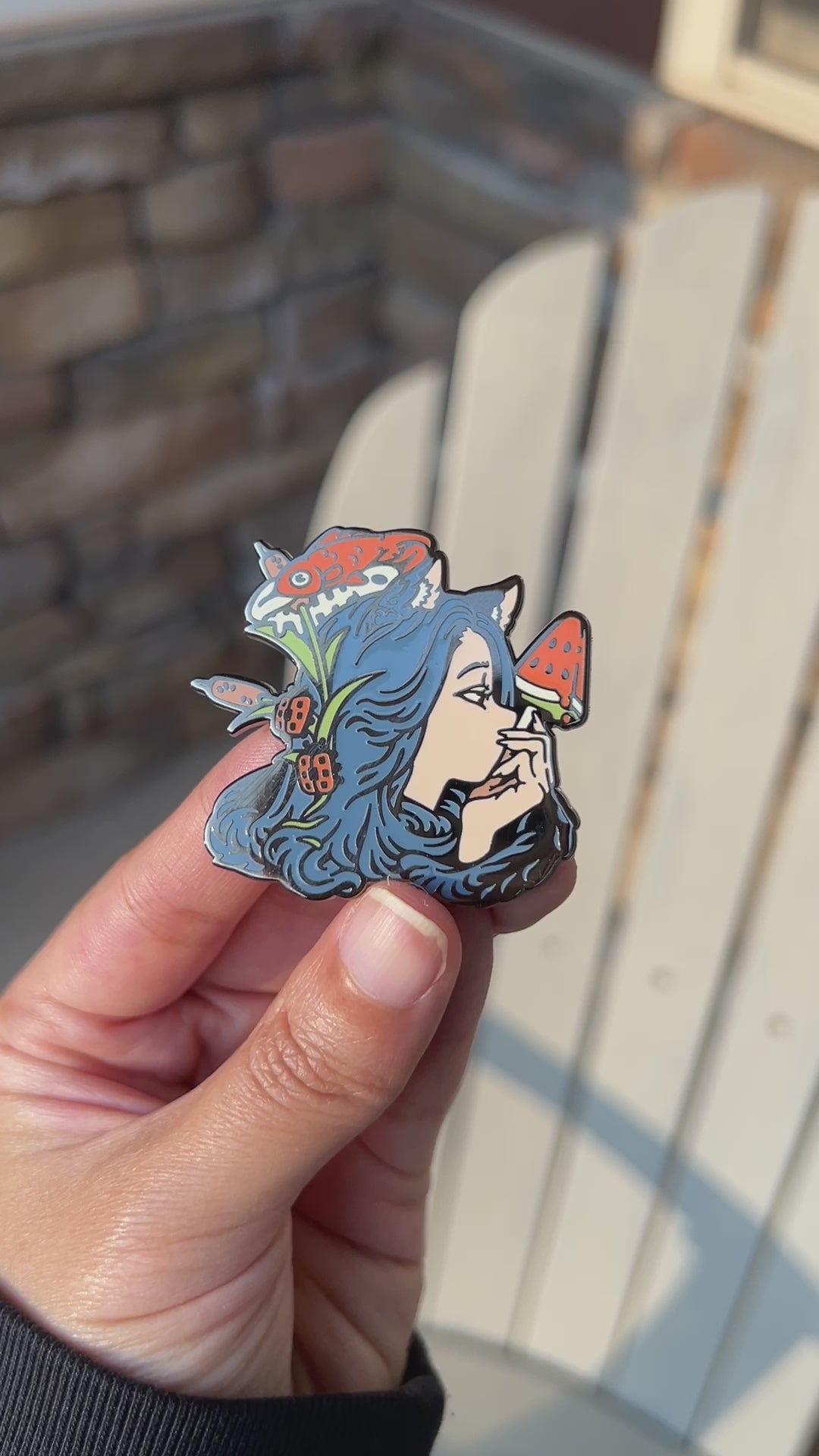 Un)LIVING ROOM Enamel Pin Set