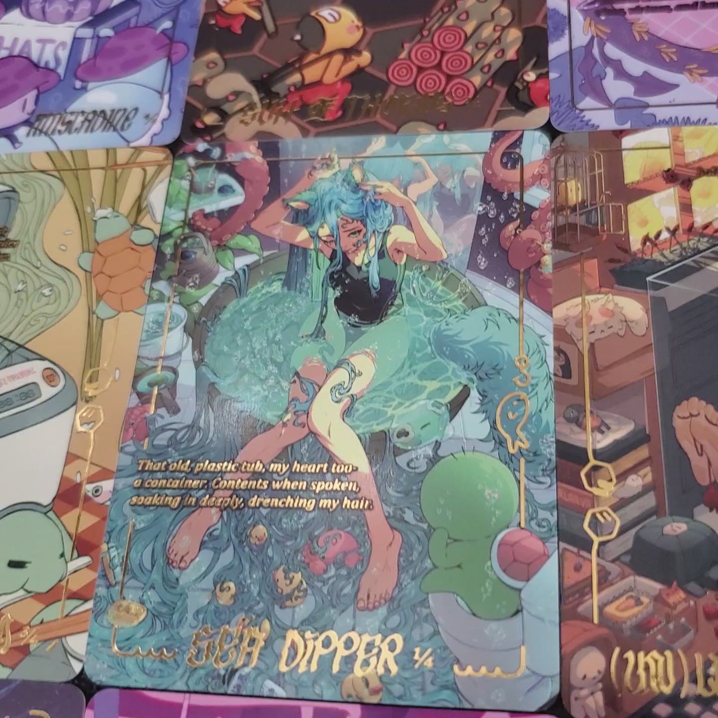 PAPERLARVA COLLECTIBLE ART CARDS. Series One. Alpha Edition.